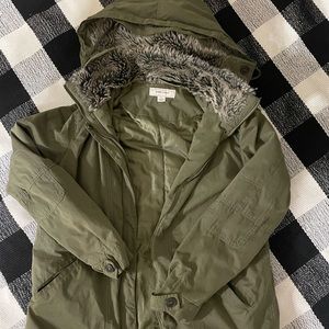 Adam Levine Army green jacket